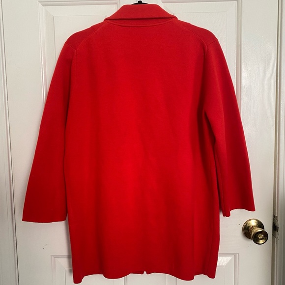 J. Crew 365 Sophie Open Front Merino Wool Blend Blazer Size Medium - Picture 8 of 9